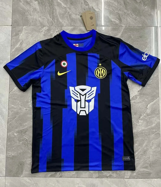 2023/2024 Inter Milan Transformers Special Edition Football Jersey