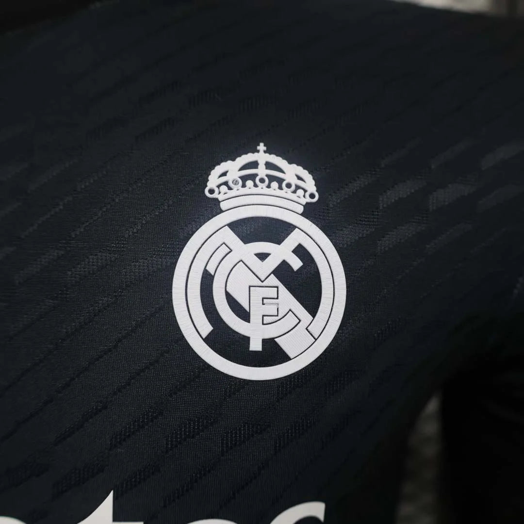 2024/2025 Player Version Real Madrid Y-3 Special Edition Black Football Shirt