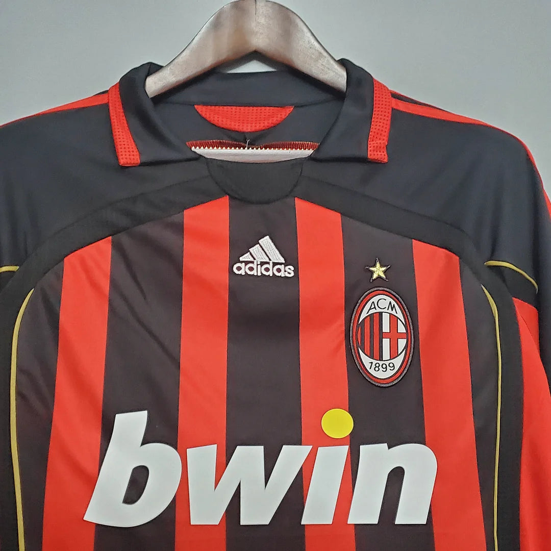 2006/2007 Retro AC Milan Home Football Shirt