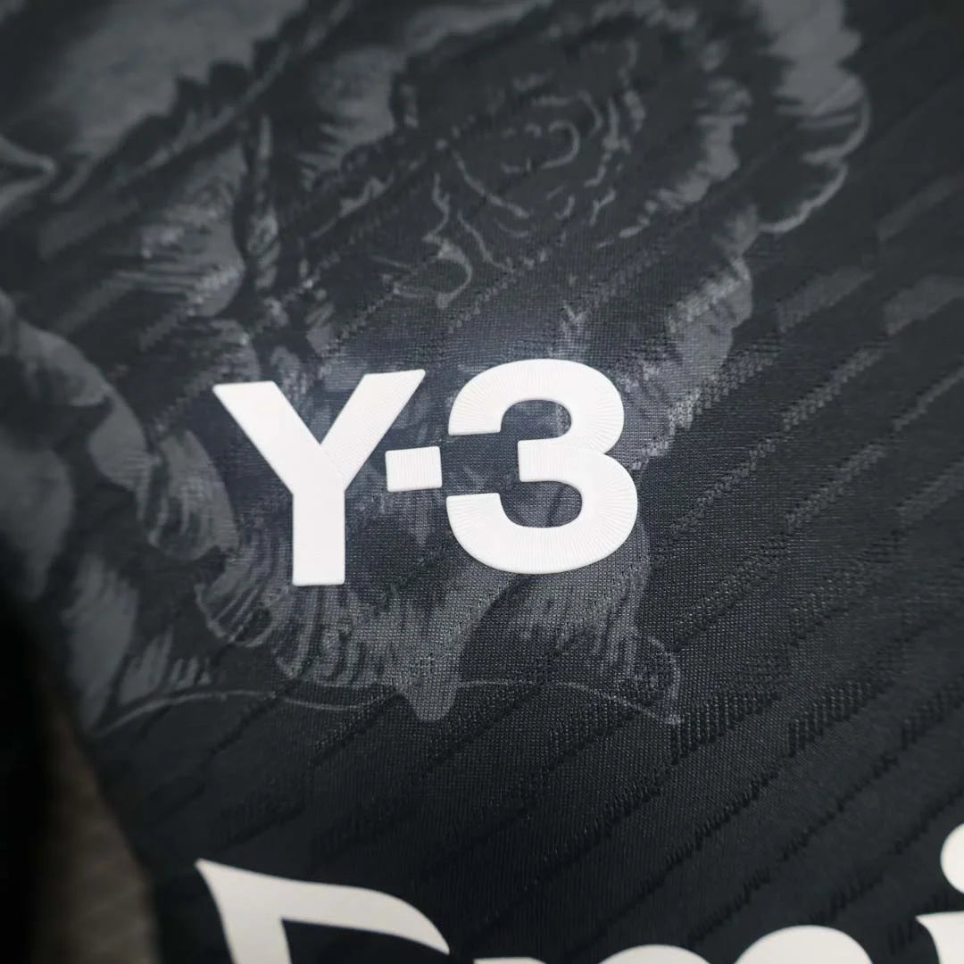 2024/2025 Player Version Real Madrid Y-3 Special Edition Black Football Shirt