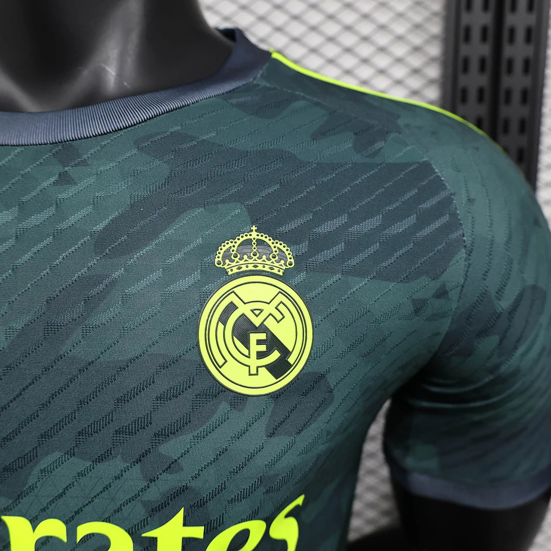 2024/2025 Player Version Real Madrid Special Edition Green Football Shirt