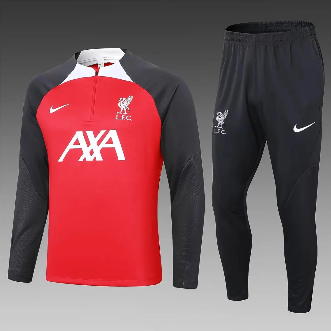 2024/2025 Liverpool Half-Pull Training Suit Red Football track suit