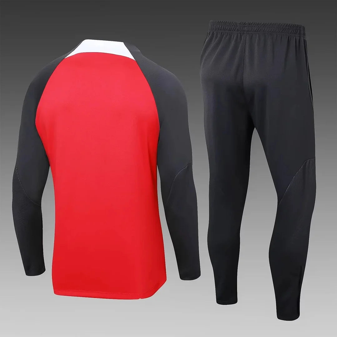 2024/2025 Liverpool Half-Pull Training Suit Red Football track suit