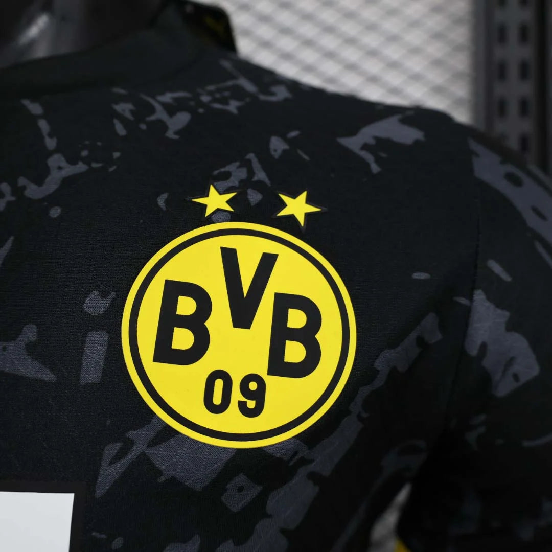 2023/2024 Player Version Dortmund Away Football Shirt