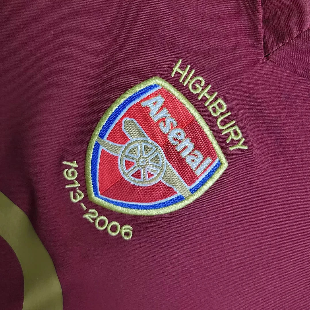 2005/2006 Retro Arsenal Home Football Shirt Kids Size