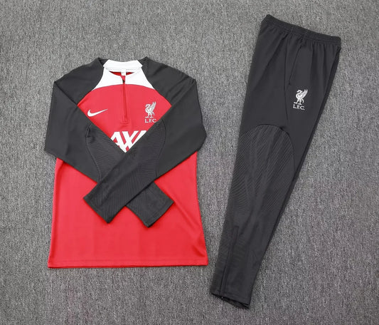 2024/2025 Liverpool Half-Pull Training Suit Red Football track suit