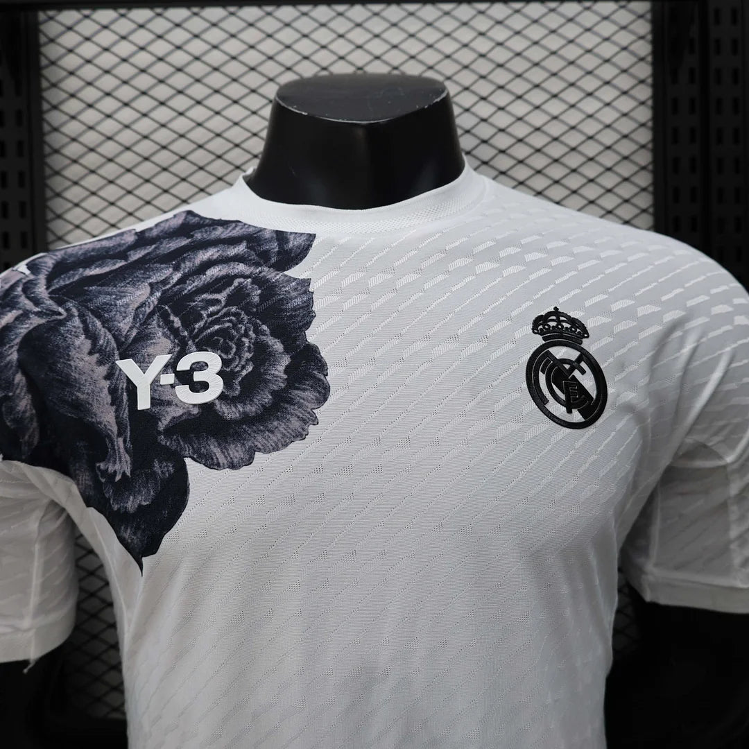 2024/2025 Player Version Real Madrid Y-3 Special Edition White Football Shirt