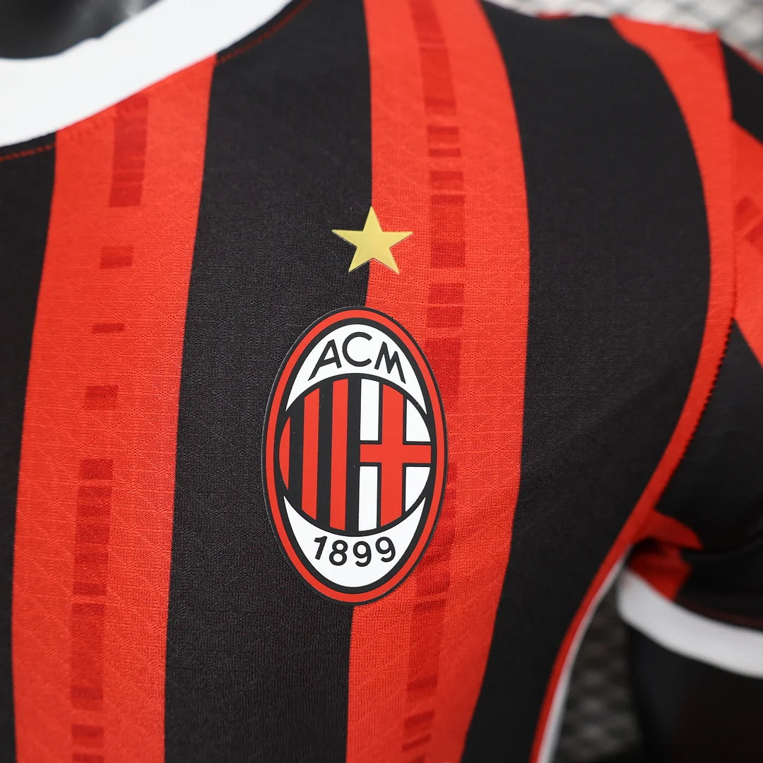 2024/2025 Player Version AC Milan Home Football Shirt