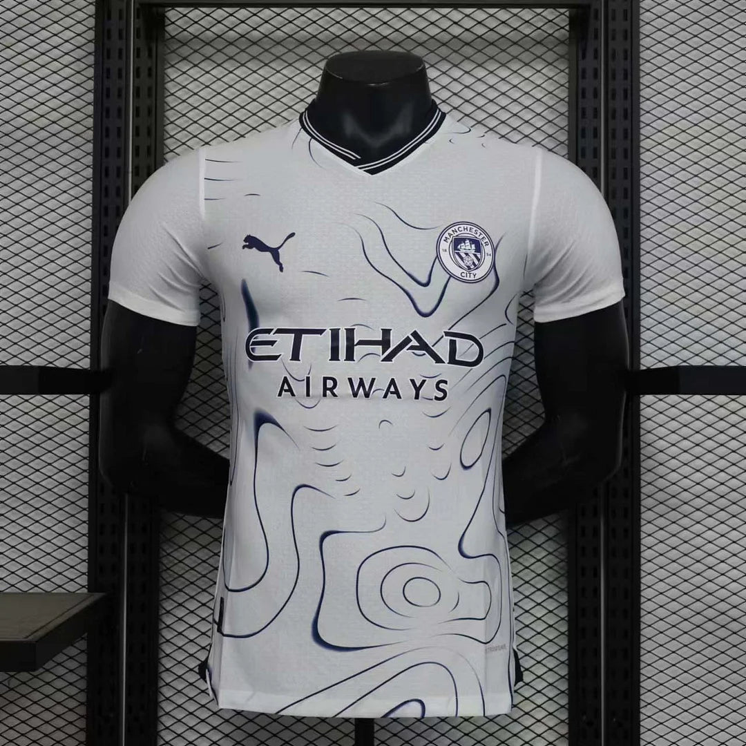 2024/2025 Player Version Manchester City Away Football Shirt