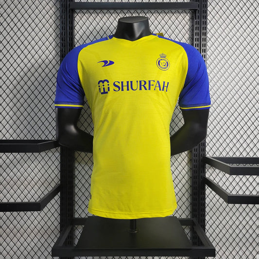 2022/2023 Player Version Al-Nassr Home Ronaldo Football Shirt