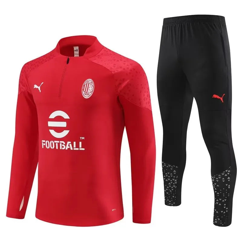 2023/24 AC milan Red Tracksuit