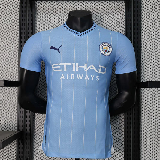 2024/2025 Player Version Manchester City Home Football Shirt