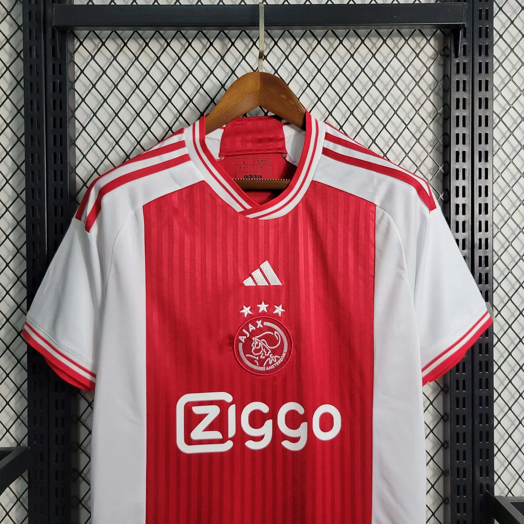 2007–2008 Retro-Langarm-Heimtrikot von Manchester United, 1:1, thailändische Qualität