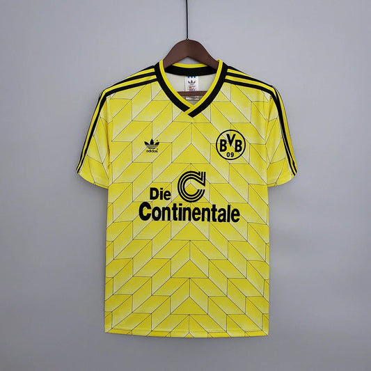 1988/1989 Retro Dortmund Home Football Shirt