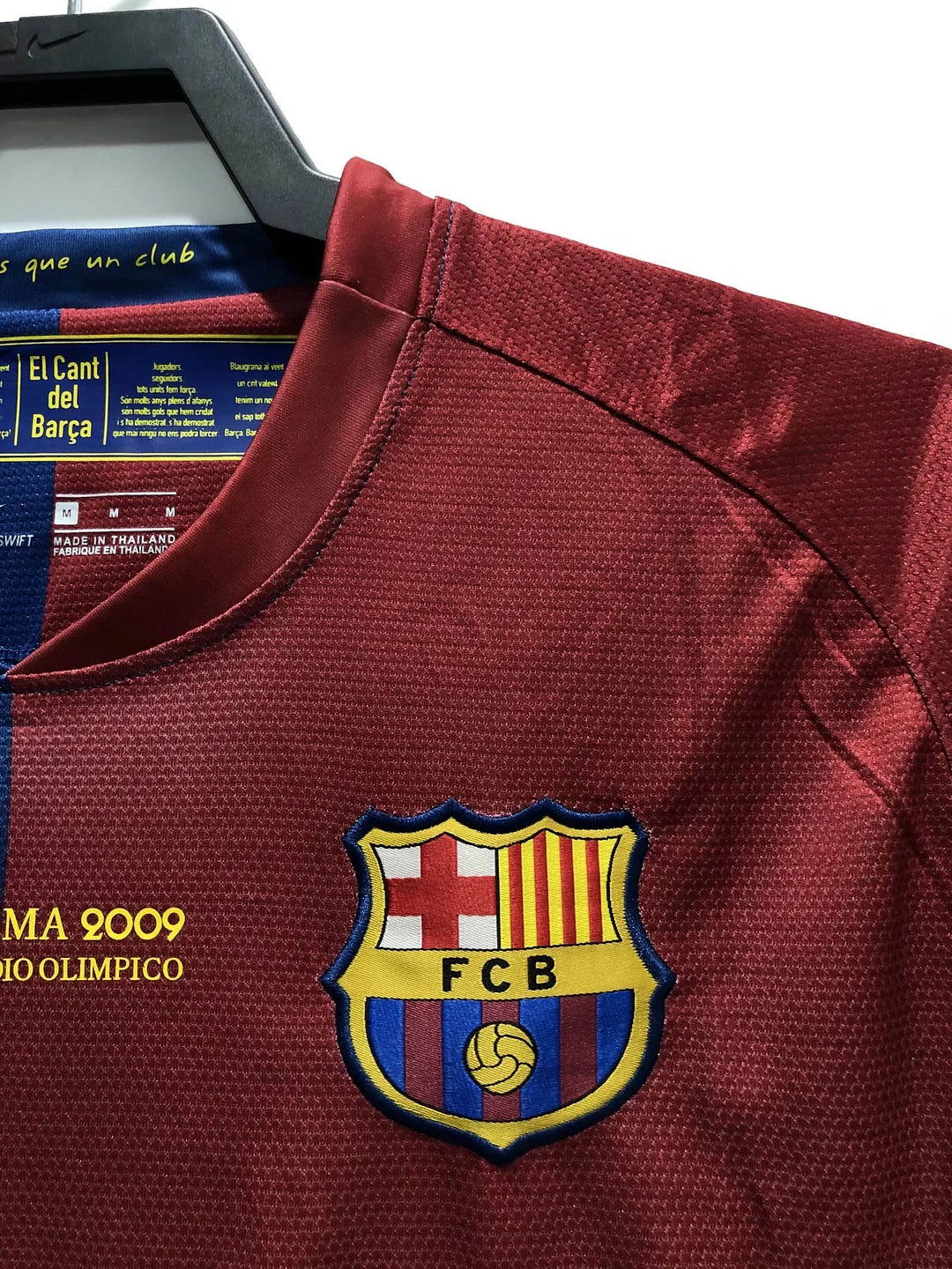 2008/2009 Retro Barcelona Football Shirt Home Champions League