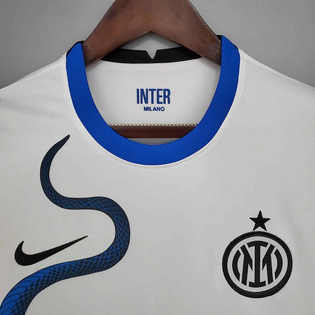 Internazionale Milan Football Jersey White 2021/2022