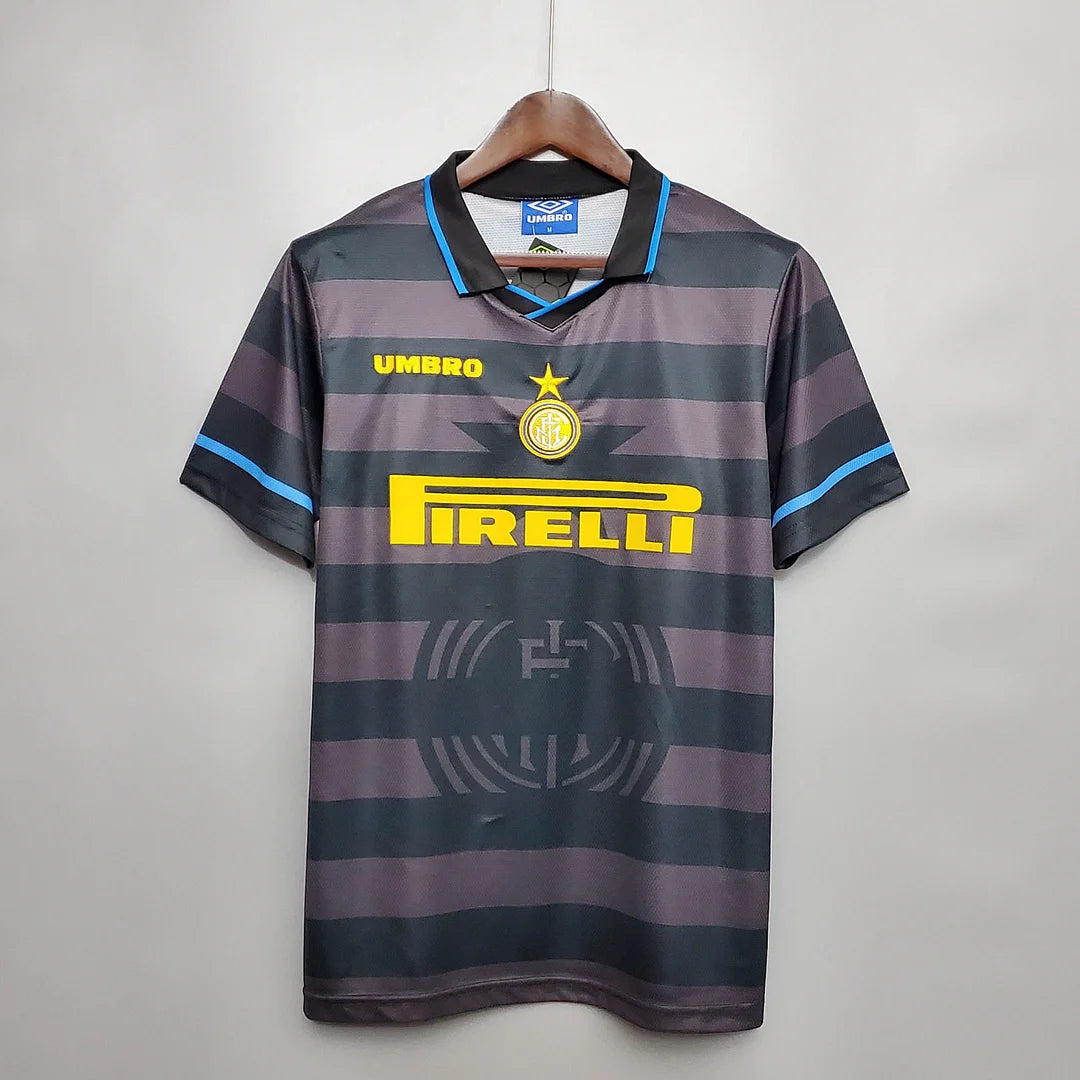 1997/1998 Retro Internazionale Milan Away Football Jersey