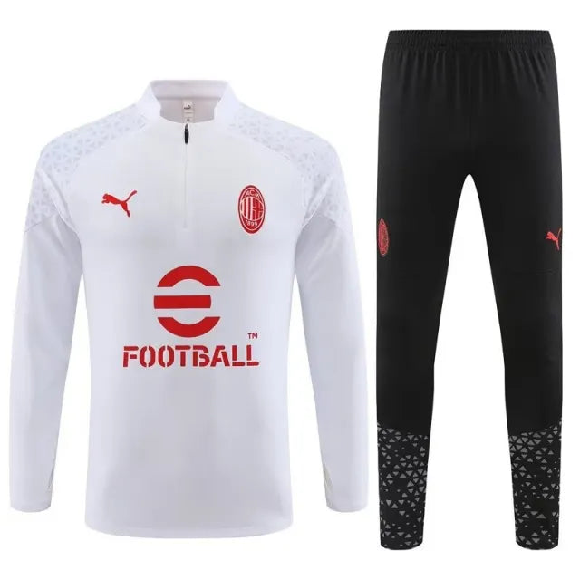 2023/24 AC milan White Tracksuit