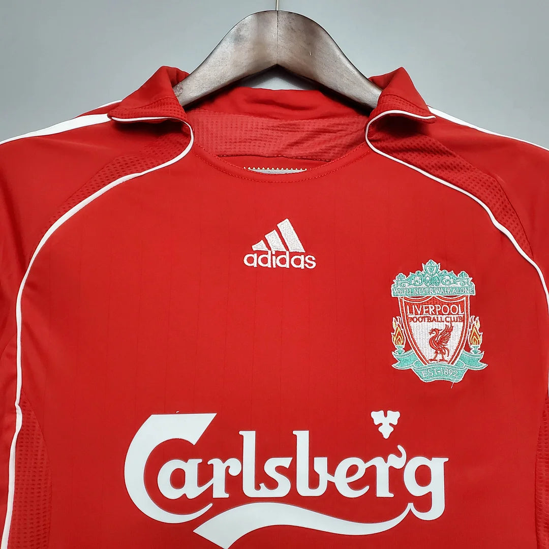 2006/2007 Retro Liverpool Football Shirt Home