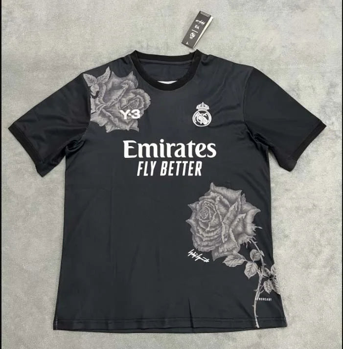 2024/2025 Real Madrid Y-3 Special Edition Black Football Shirt