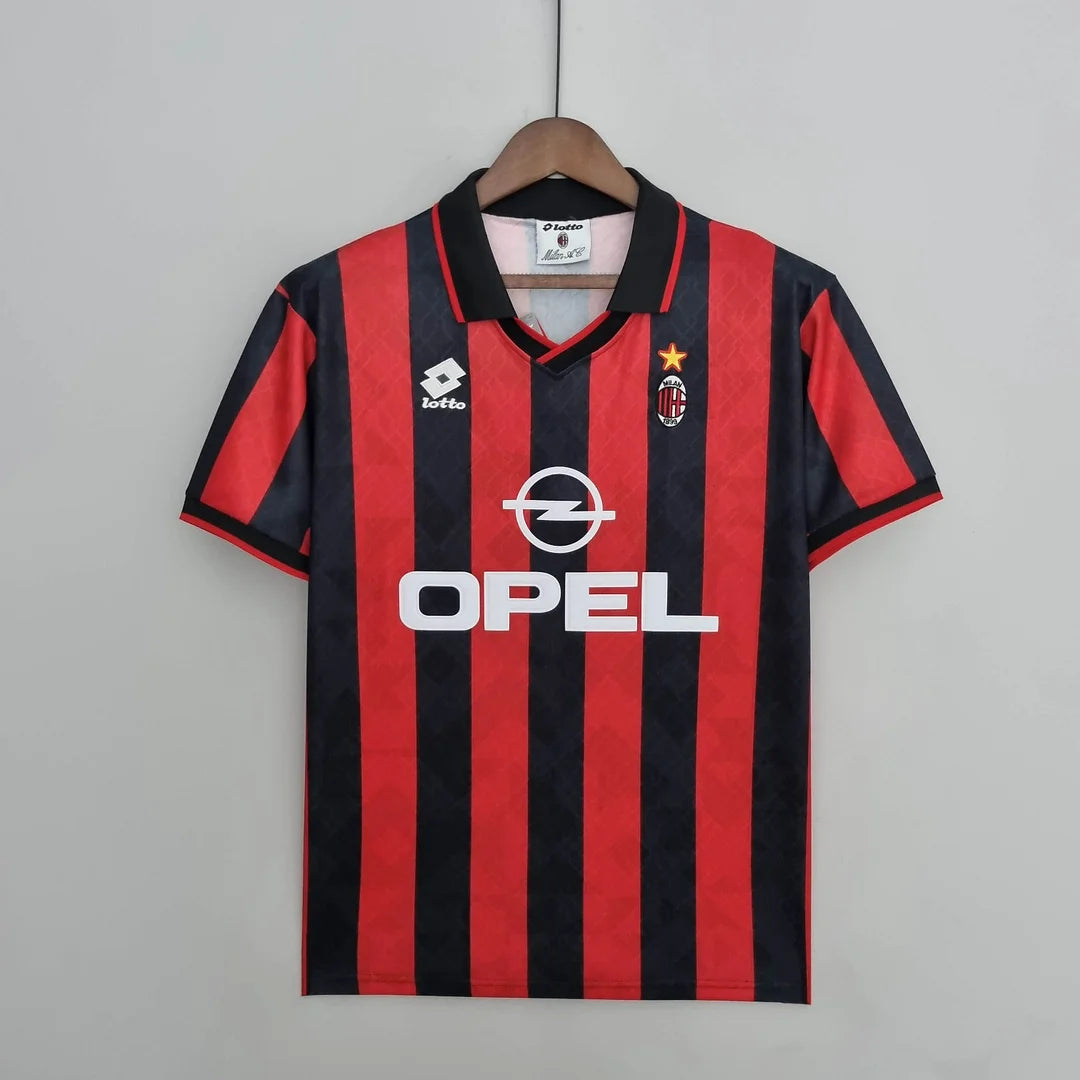 1995/1996 Retro AC Milan Home Football Shirt