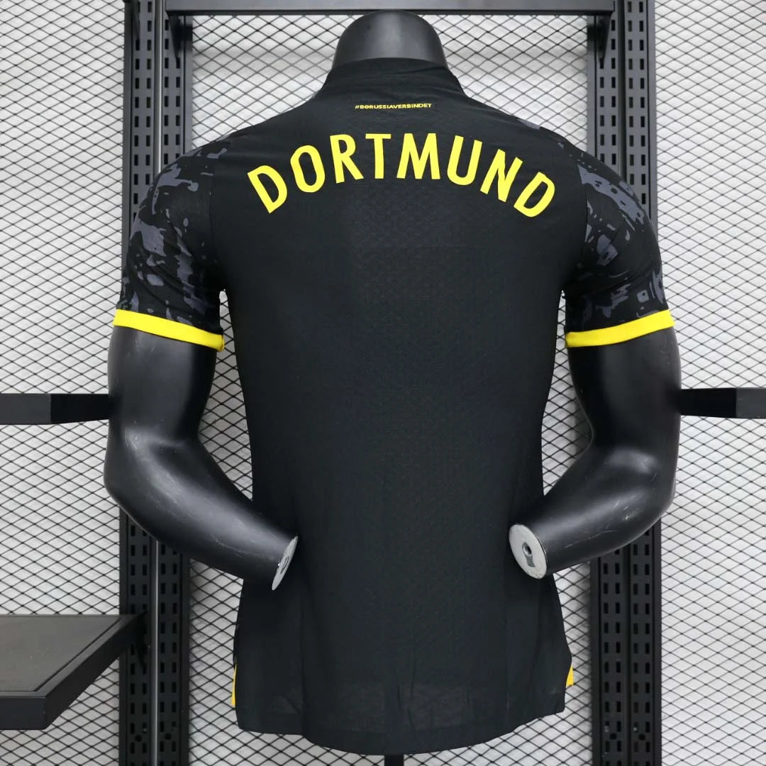 2023/2024 Player Version Dortmund Away Football Shirt