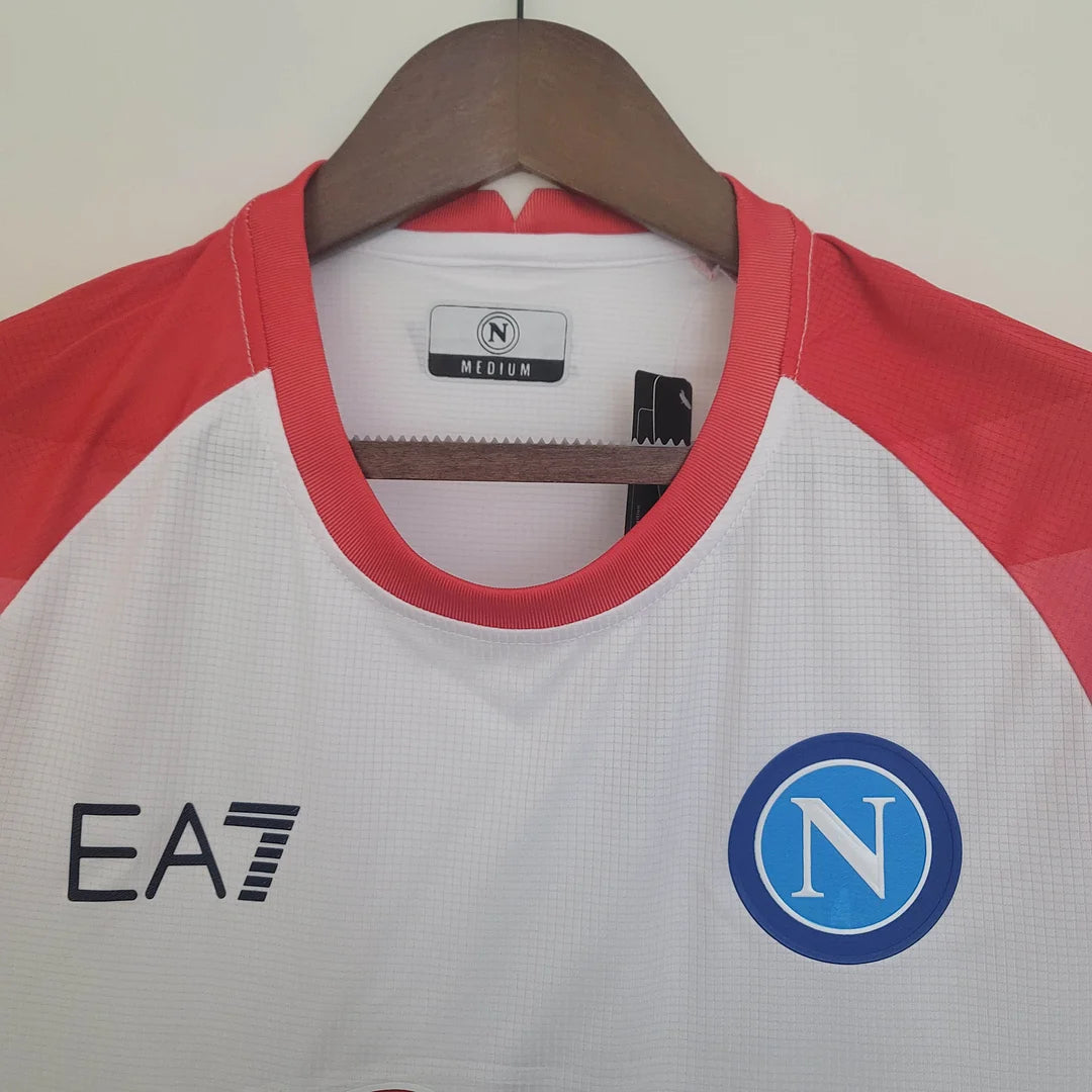 2023 Napoli Valentine's Day Limited Edition White Soccer Jersey