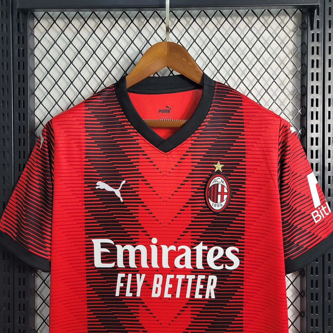 2023/2024 AC Milan Home Soccer Jersey