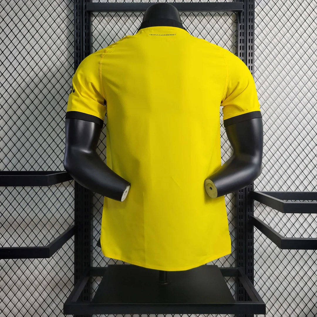 Player Version Dortmund Football Shirt Hone 2023 / 2024