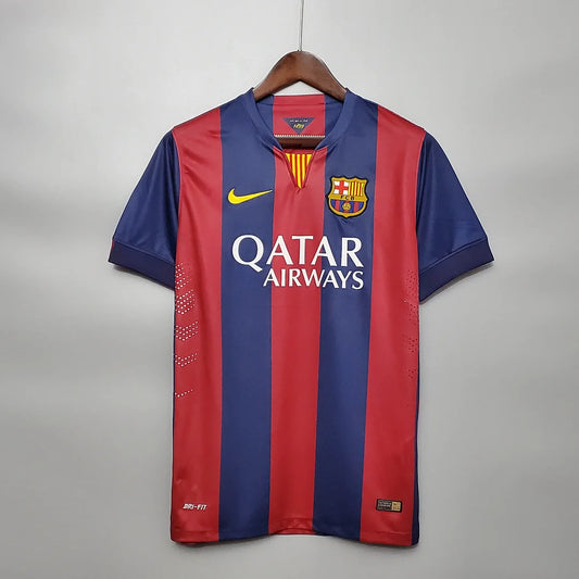 2014/2015 Retro Barcelona Football Shirt Home