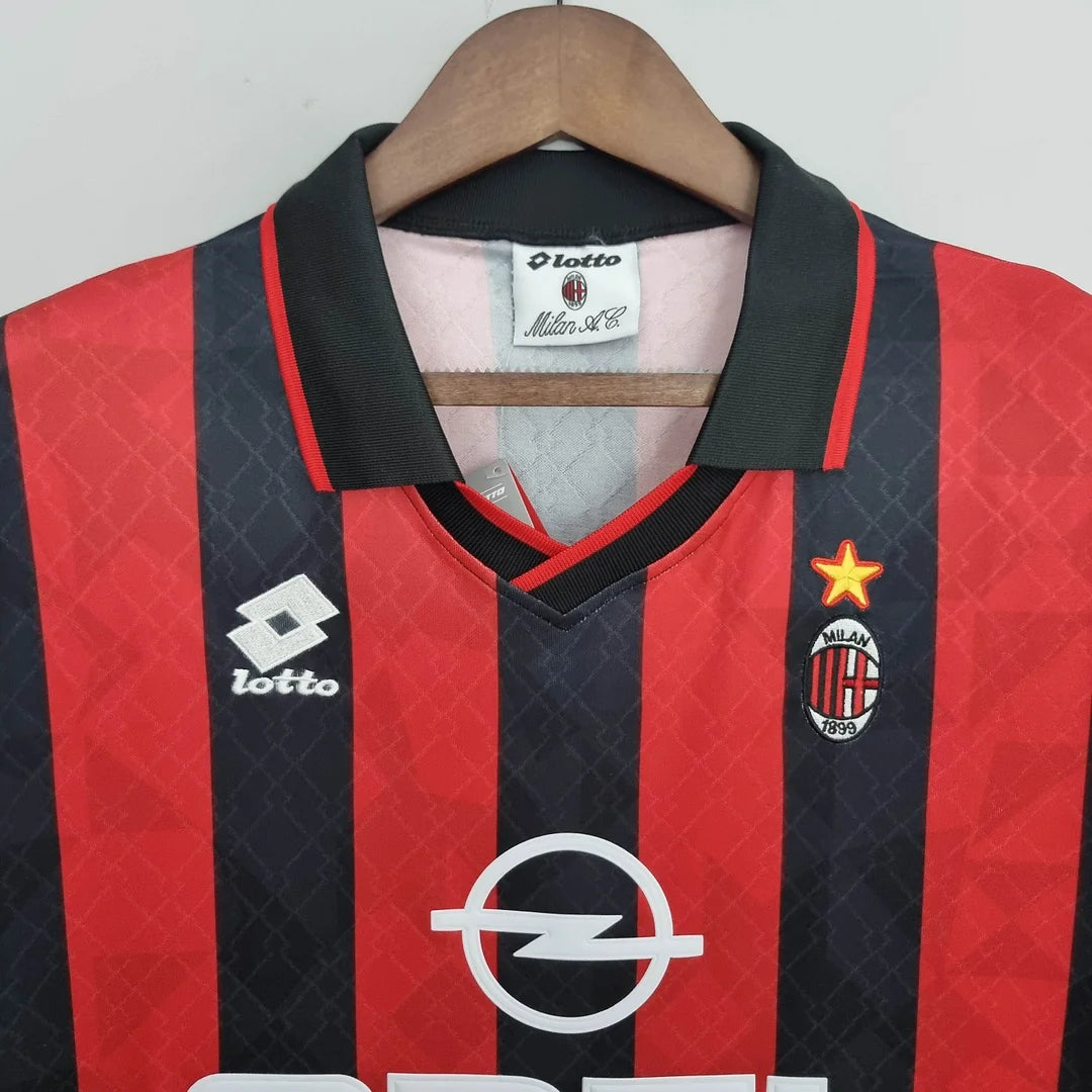 1995/1996 Retro AC Milan Home Football Shirt