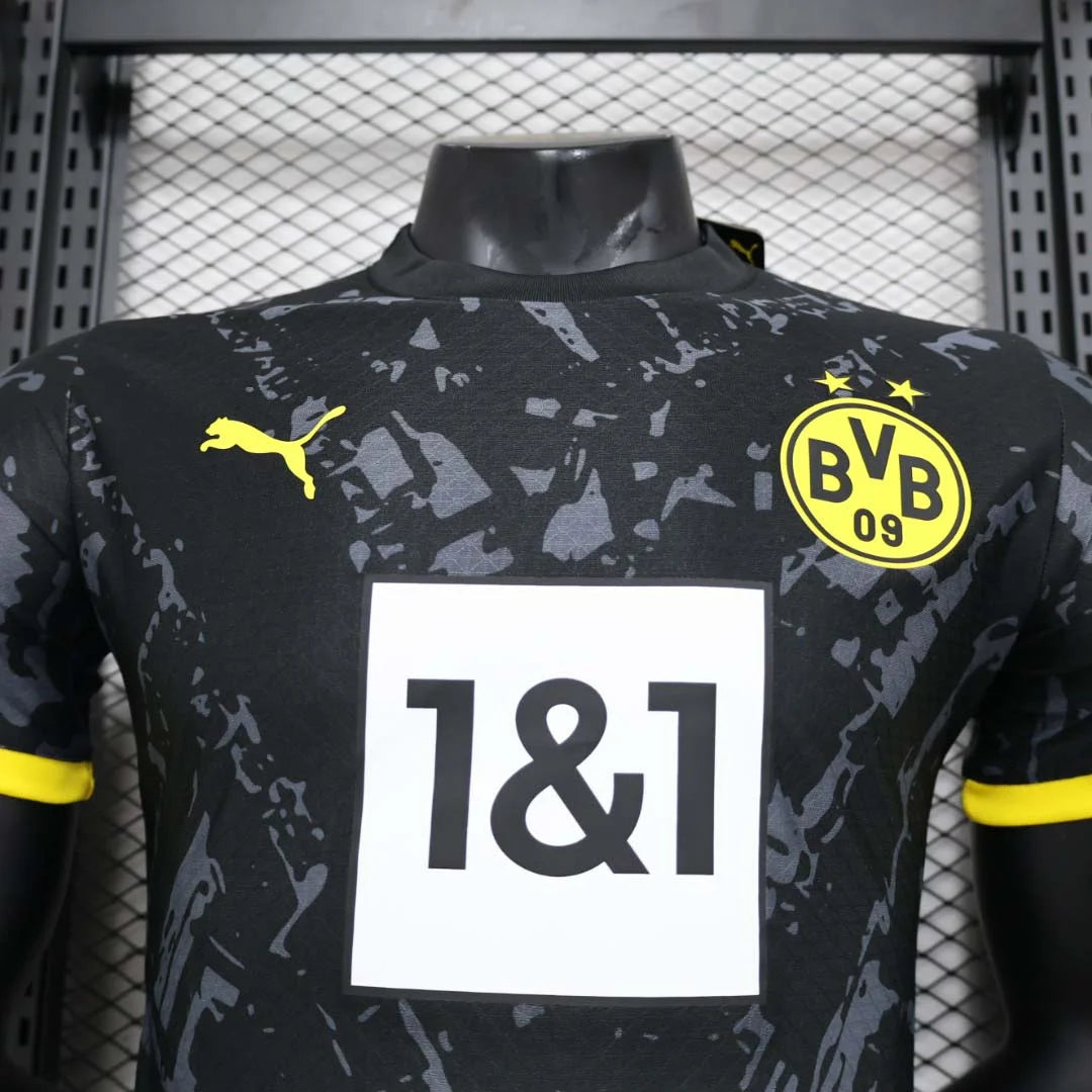 2023/2024 Player Version Dortmund Away Football Shirt