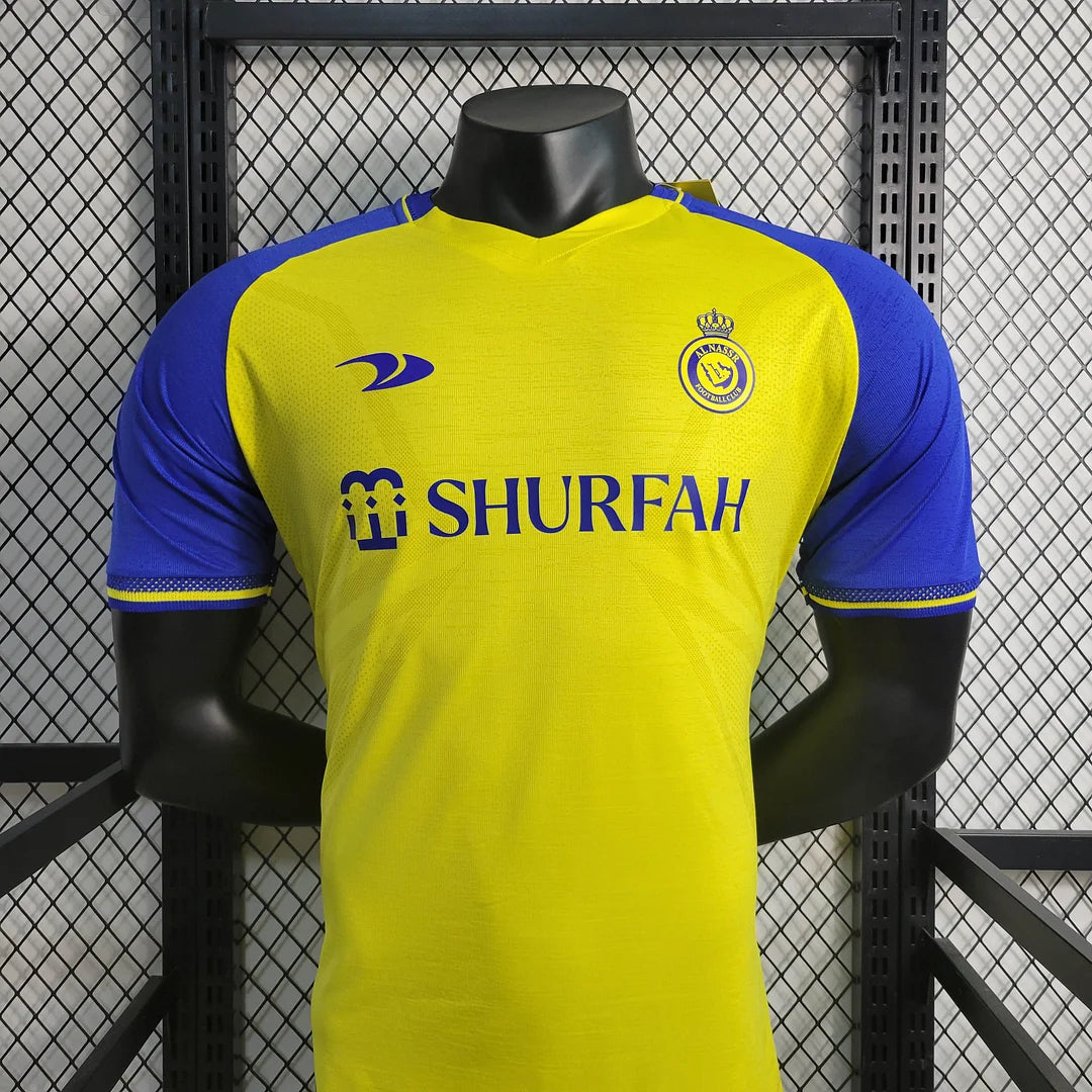 2022/2023 Player Version Al-Nassr Home Ronaldo Football Shirt