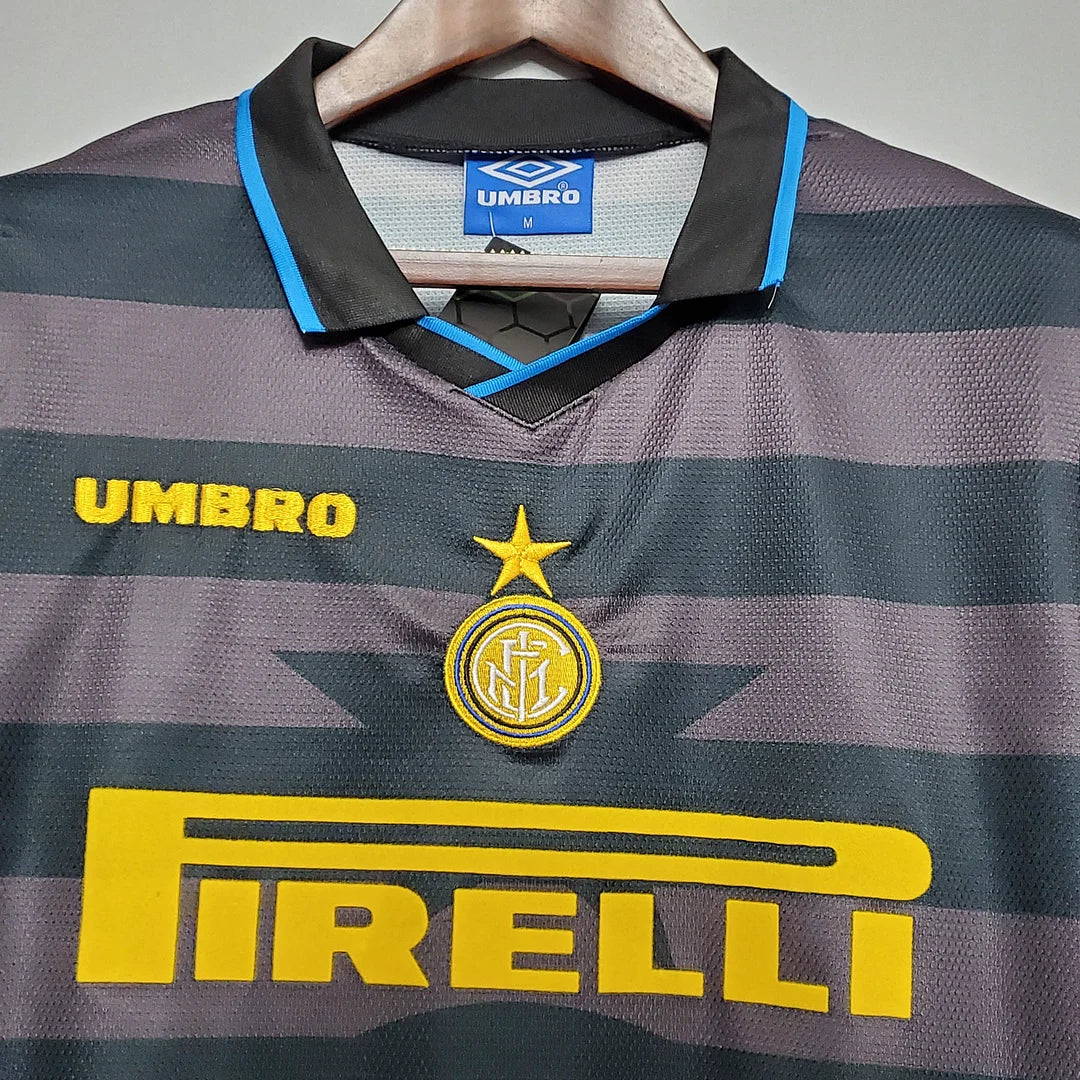 1997/1998 Retro Internazionale Milan Away Football Jersey