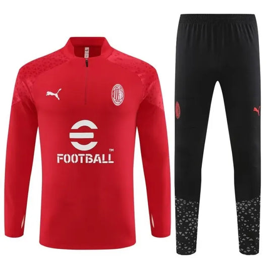 2023/24 AC milan Red Tracksuit