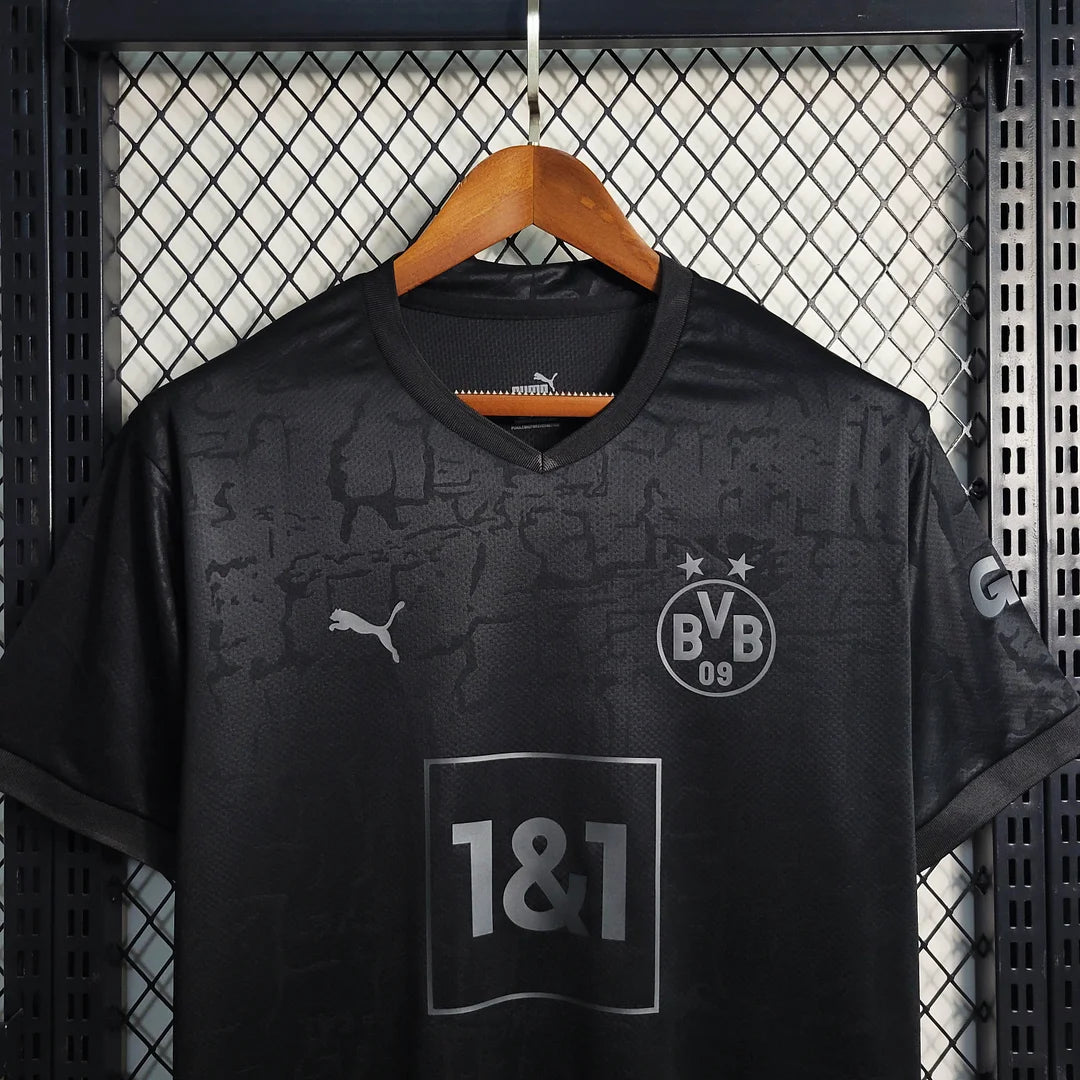 2023 Dortmund Blackout Special Edition Football Shirt