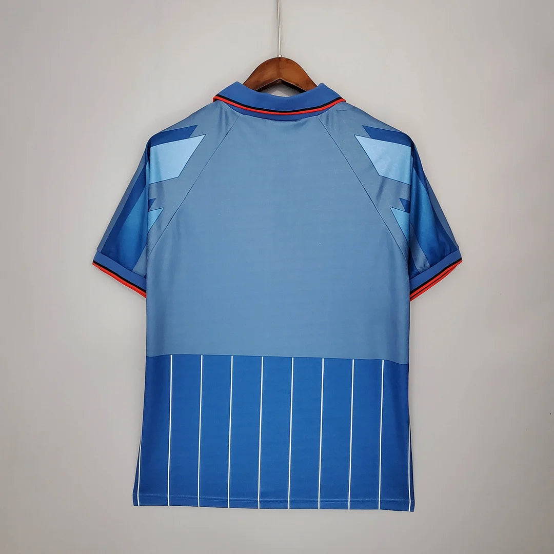 2007–2008 Retro-Langarm-Heimtrikot von Manchester United, 1:1, thailändische Qualität