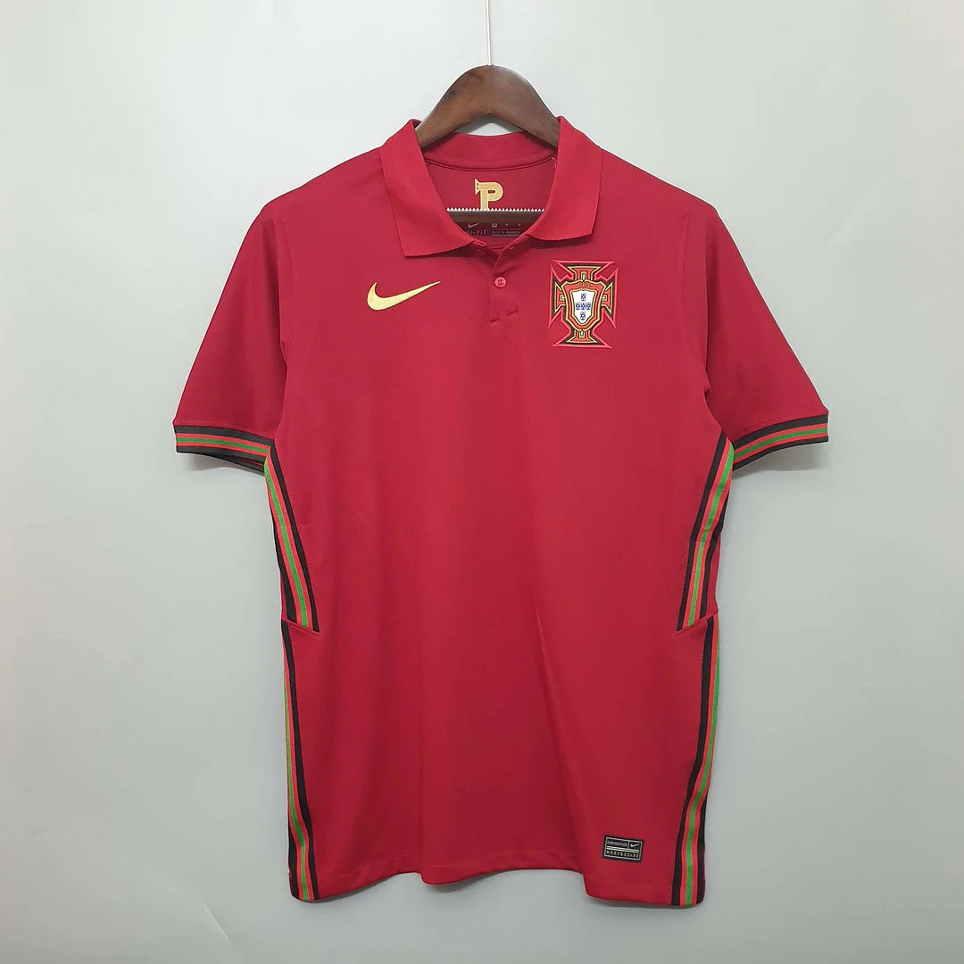 2020 Football Shirt Portugal Red Home