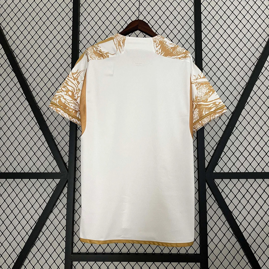 2023/2024 Real Madrid Golden white dragon Special Edition Football Shirt