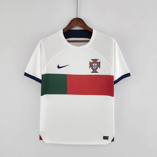 2022 FIFA World Cup Portugal Away Football Shirt