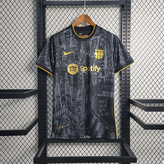 2023/2024 Barcelona Special Edition Black Football Shirt